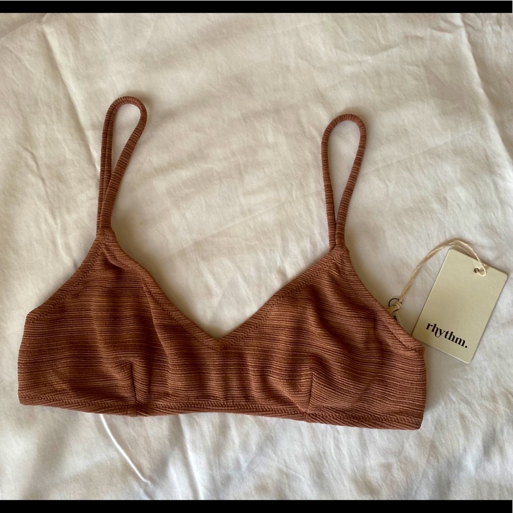 Rhythm. Flashdance Trilette Top in Rosewood